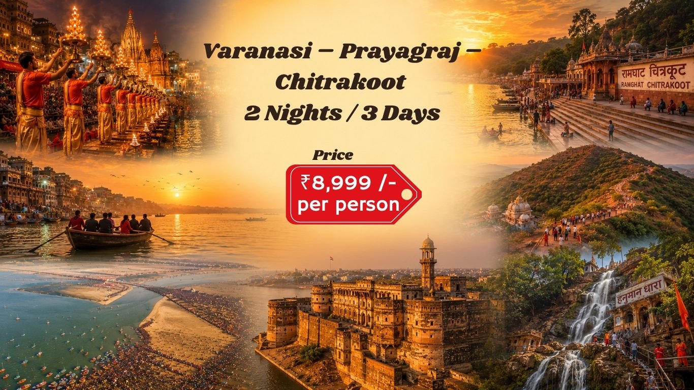 Varanasi - Prayagraj - Chitrkoot